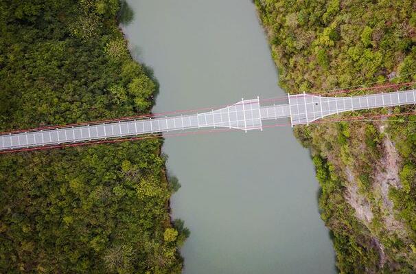 张家界玻璃桥摔死132人是谣言