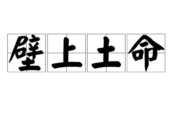 壁上土命的男人的命运如何