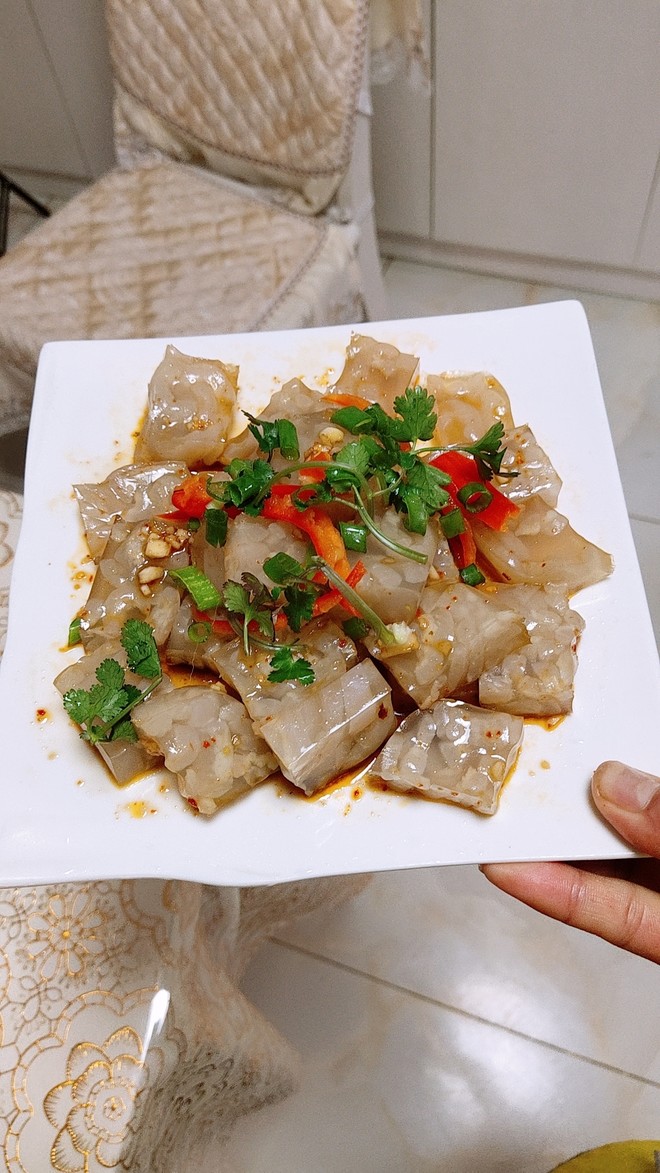 蒸猪皮冻怎么做好吃