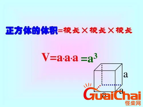 什么是正方形体积公式  如何计算正方形体积公式