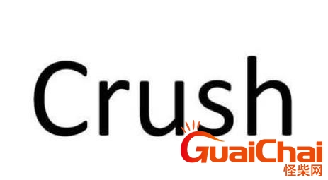 你的crush降临了吗？crush到底是什么意思？