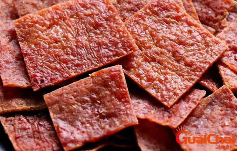 猪肉脯热量高吗？猪肉脯的营养价值如何？
