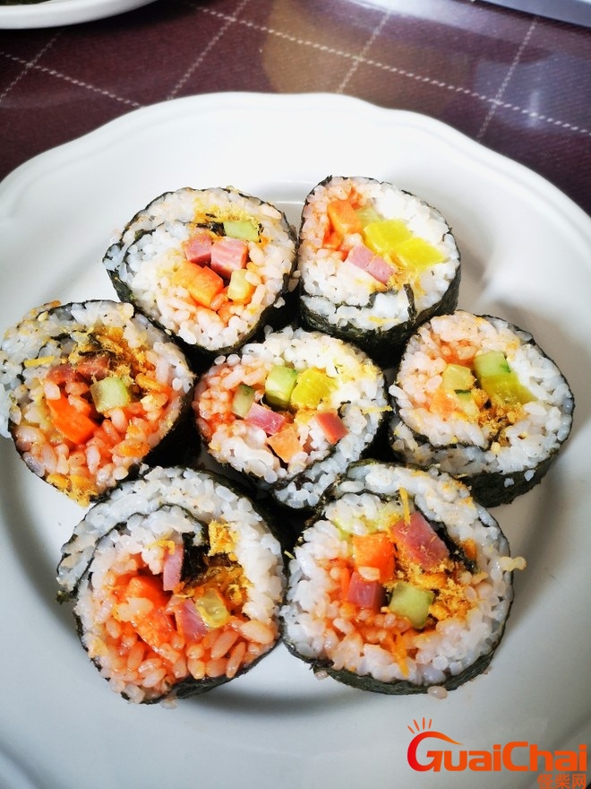 家庭寿司的做法和材料 寿司的做法和材料图解