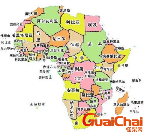 非洲有多少个国家非别是哪些国家？非洲有多少个国家多少人口