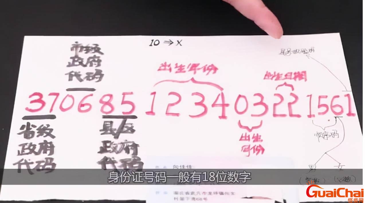 身份证号码代表哪些信息图片 身份证号码代表哪些信息泄露
