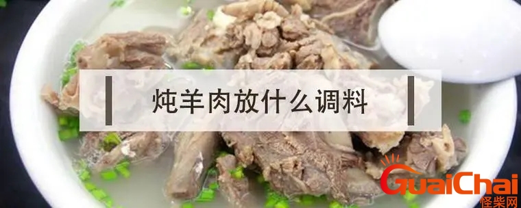 炖羊肉最佳配料 炖羊肉最忌讳放什么
