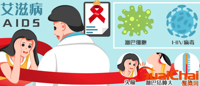 艾滋病早期症状有哪些？发热、喉咙干痒、皮疹等